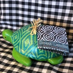 Emerald Green Candle  Accent